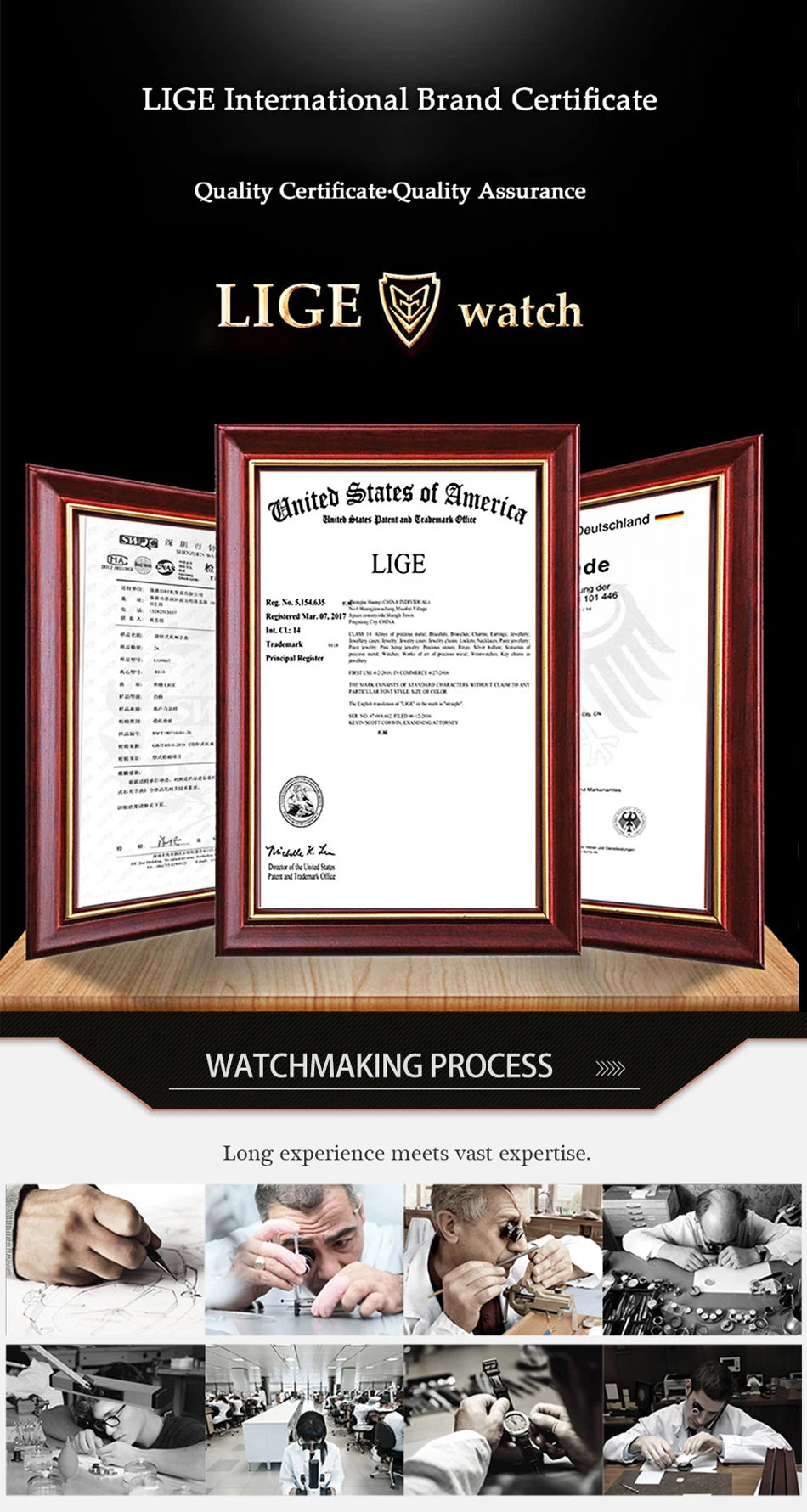 Luminous Date Quartz Men Watch