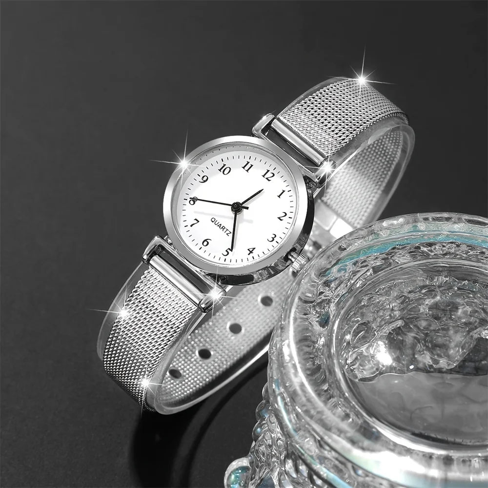 Bracelet Quartz Women Watch Set