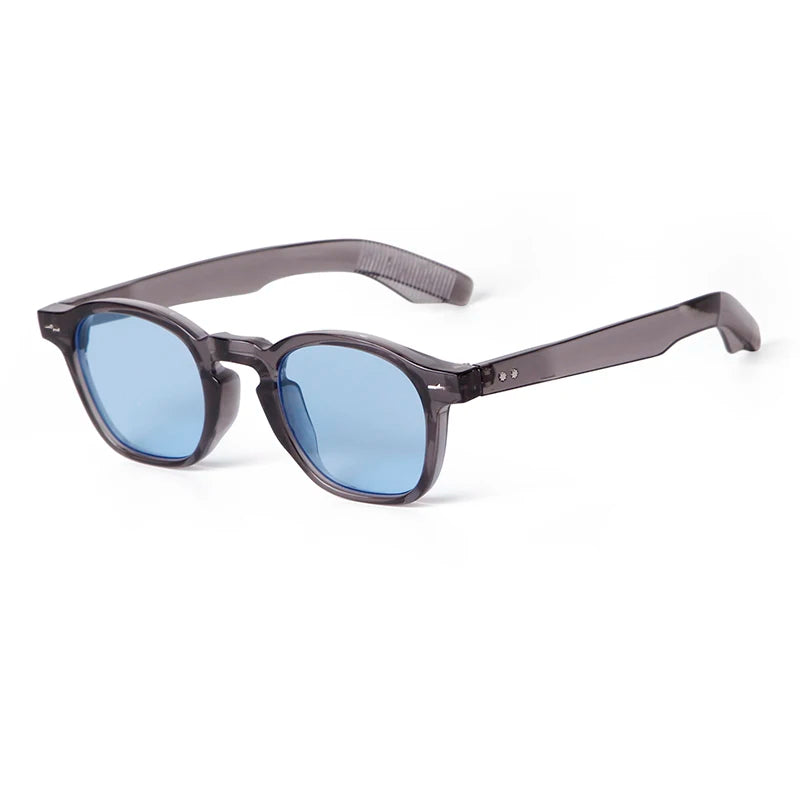 Yellow Orange Retro Sunglasses
