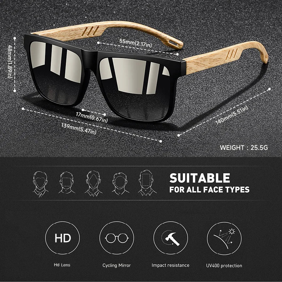 Vintage Square Designer Sunglasses