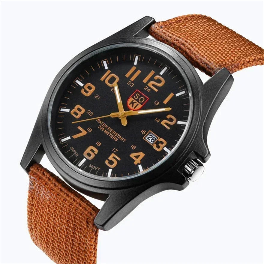 Casual Quartz Sport Men Watch