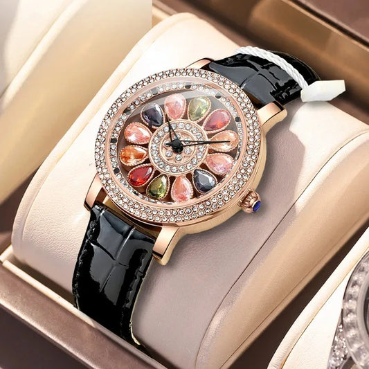 Rhinestone Vintage Ladies Watch