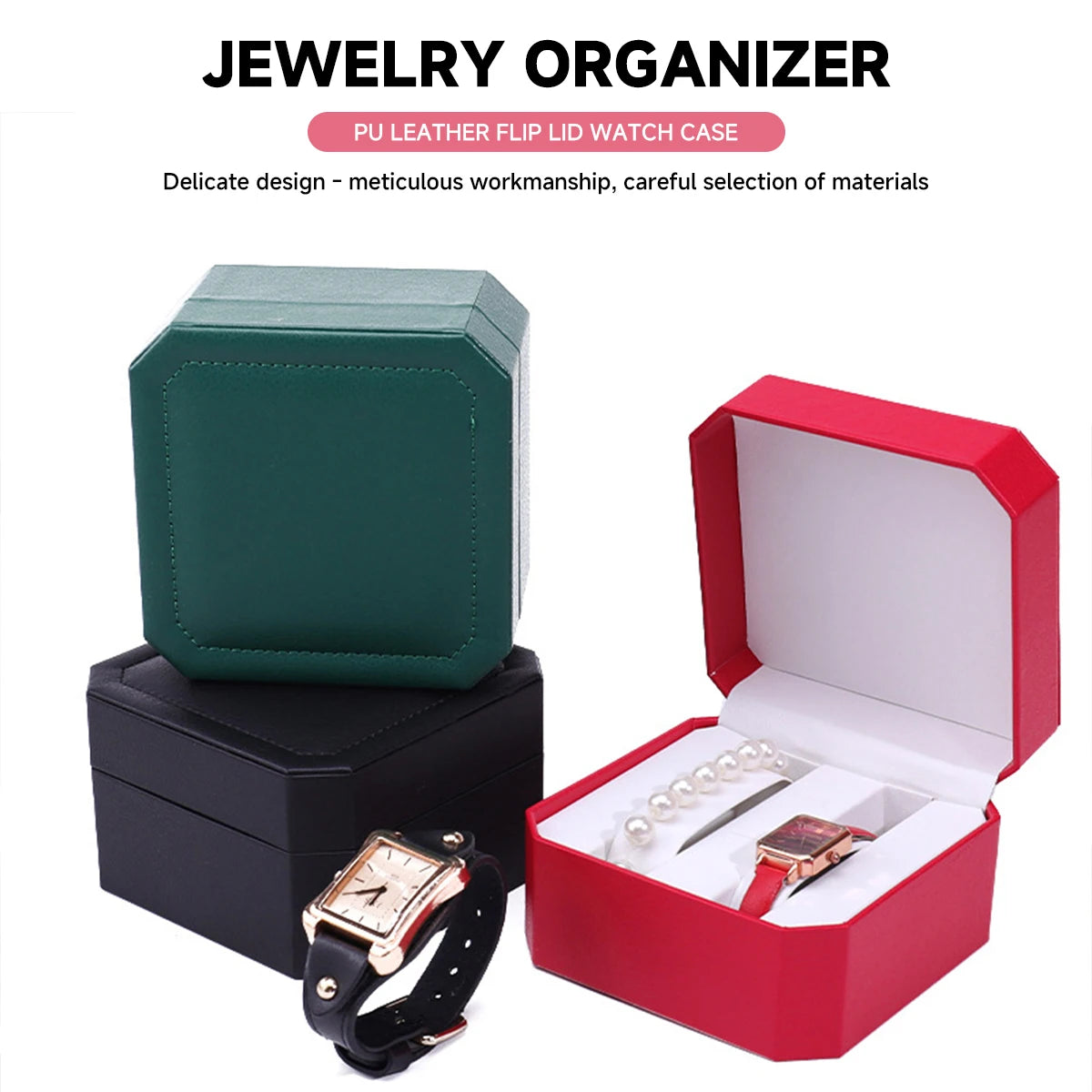 PU Leather Watch Gift Box