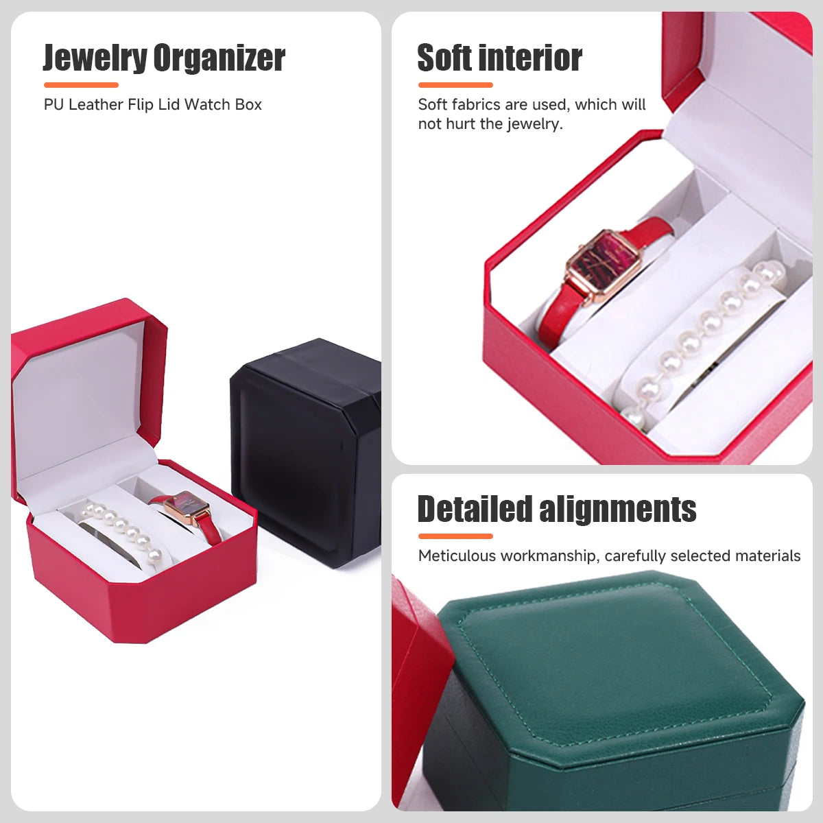 PU Leather Watch Gift Box