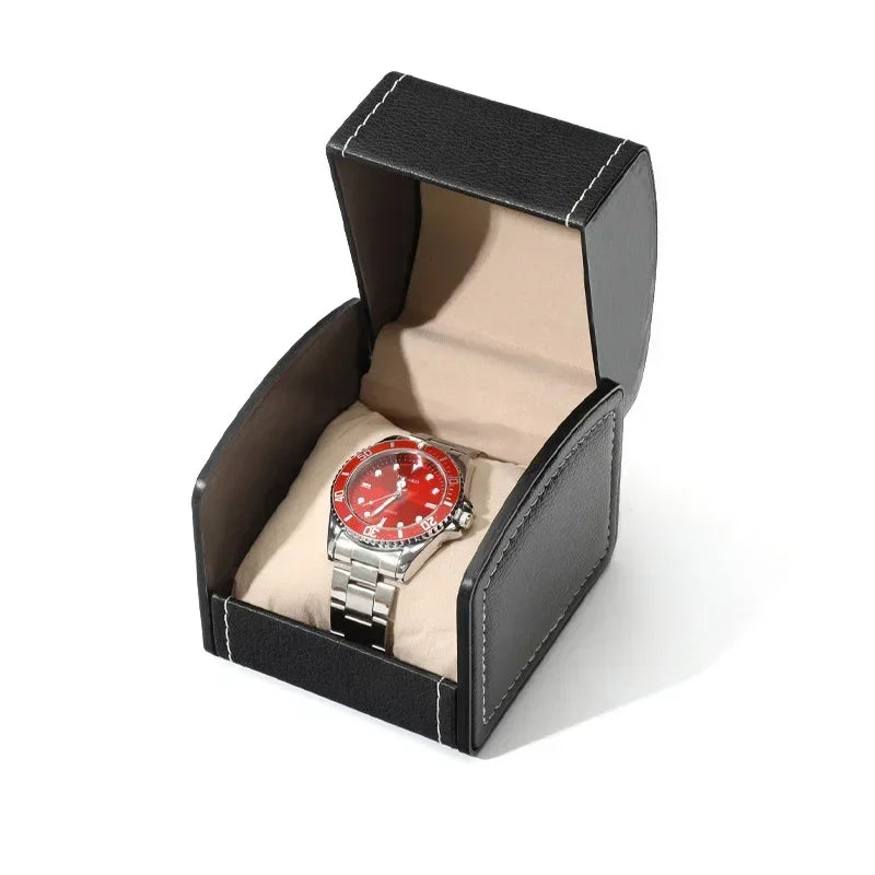 PU Leather Watch Storage Case