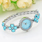 Square Diamond Steel Women Watch