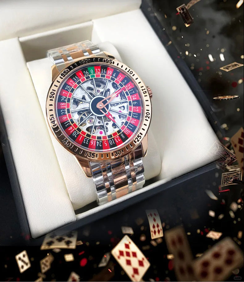Rotating Dial Automatic Men Watch