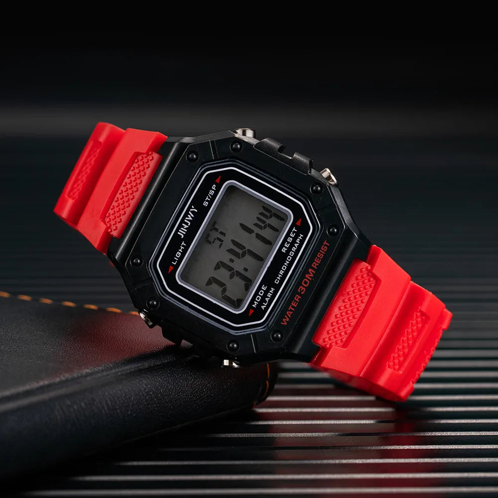 Waterproof LED Digital Sports Watch