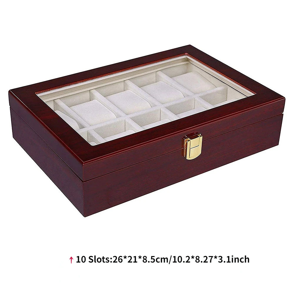 Wooden Multi Watch Storage Box