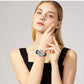 Skeleton Automatic Leather Women Watch