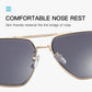Vintage Metal Design Sunglasses