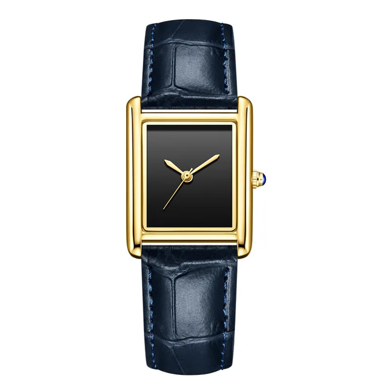 Couple Leather Quartz Watches Set
