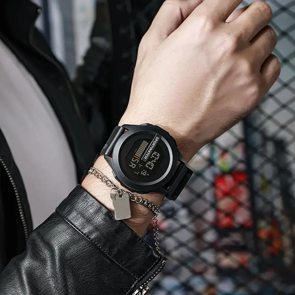 LED Digital Sports Men Watch