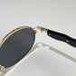 Small Oval Fashion Sunglasses
