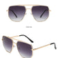 Vintage Metal Design Sunglasses