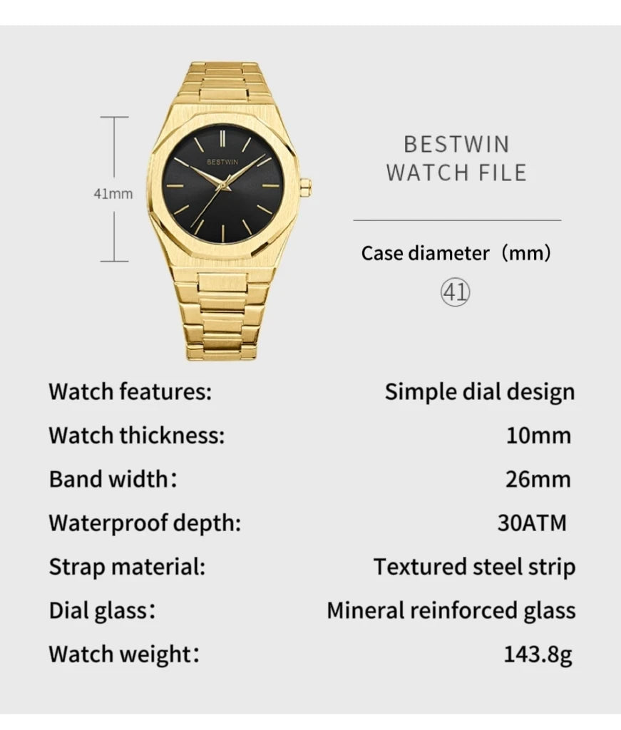 Steel Business Quartz Men Watch