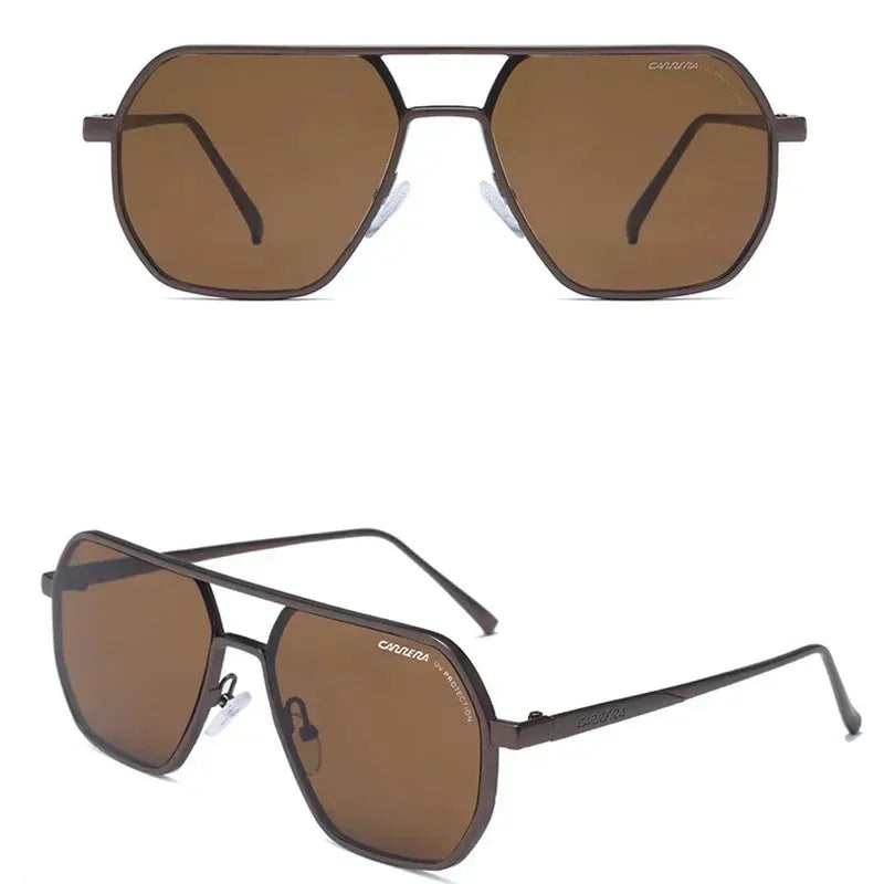Vintage Metal Driving Sunglasses