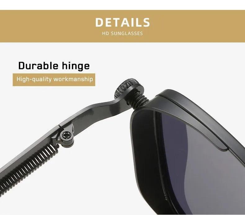 Polarized Punk Metal Sunglasses