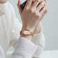 Square Roman Numeral Women Watch