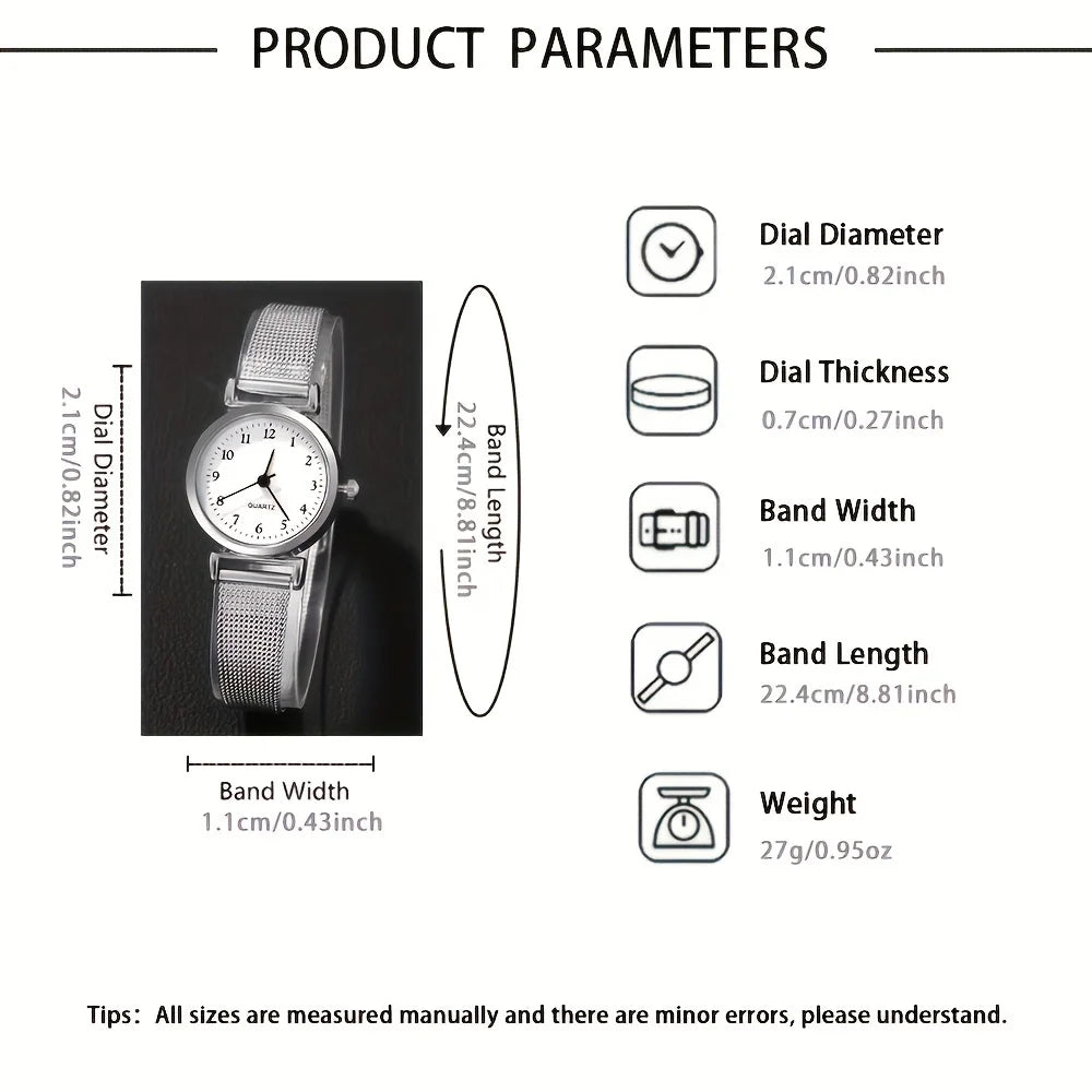 Bracelet Quartz Women Watch Set