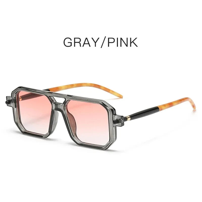 Thick Frame Square Sunglasses