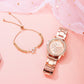 Classic Rhinestone Gold Women Watch