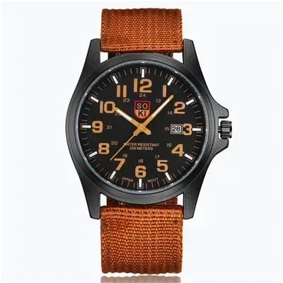 Casual Quartz Sport Men Watch