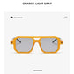 Thick Frame Square Sunglasses