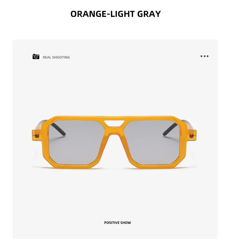 Thick Frame Square Sunglasses