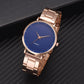 Rose Gold Business Women Watch