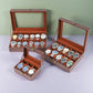 Wooden Multi Watch Organizer