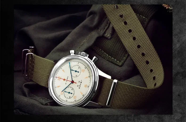 Pilot Chronograph Vintage Men Watch
