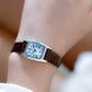 Vintage Rectangle Leather Women Watch