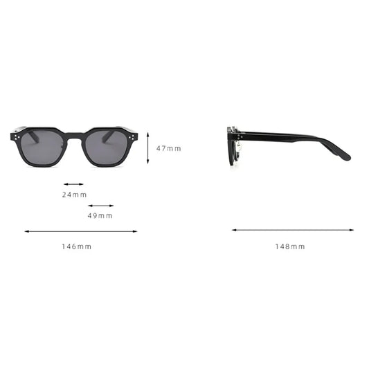 Polarized TR90 Square Sunglasses