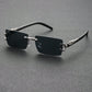 Classic Metal Square Sunglasses