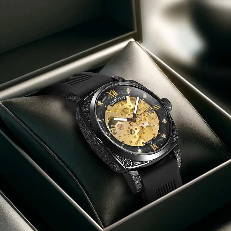 Black Dial Sport Mechanical Watch