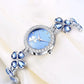 Square Diamond Steel Women Watch