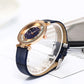 Diamond Leather Analog Women Watch