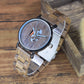 Minimal Wooden Couple Watch Set