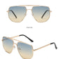 Vintage Metal Design Sunglasses
