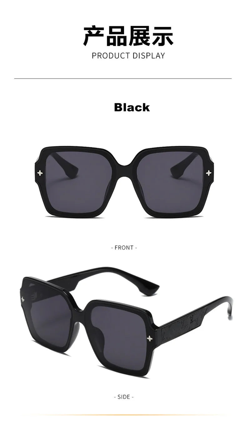 Large Frame Luxury Sunglasses