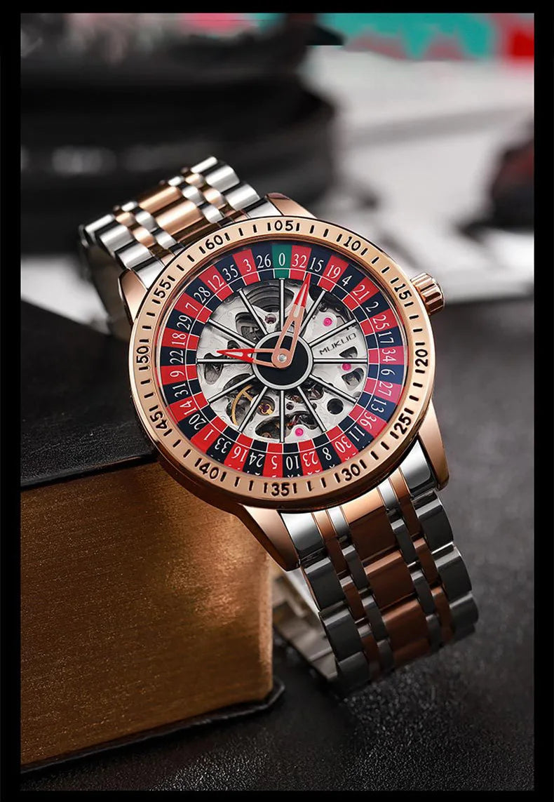 Rotating Dial Automatic Men Watch