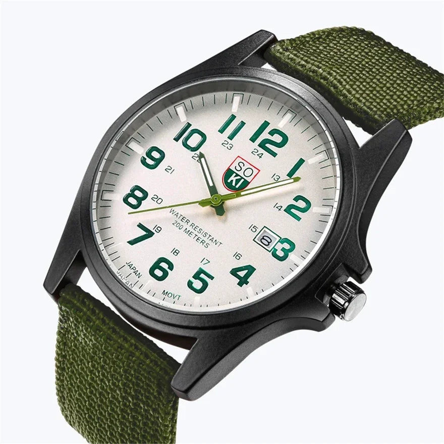 Casual Quartz Sport Men Watch