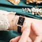 Retro Rectangle Quartz Women Watch