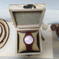 Wooden Luminous Women Watch
