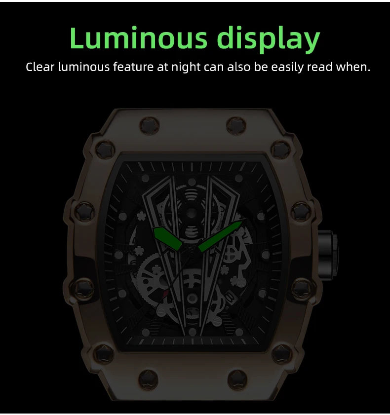 Large Dial Waterproof Men Watch