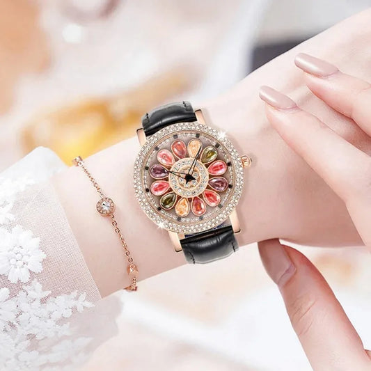 Rhinestone Vintage Ladies Watch