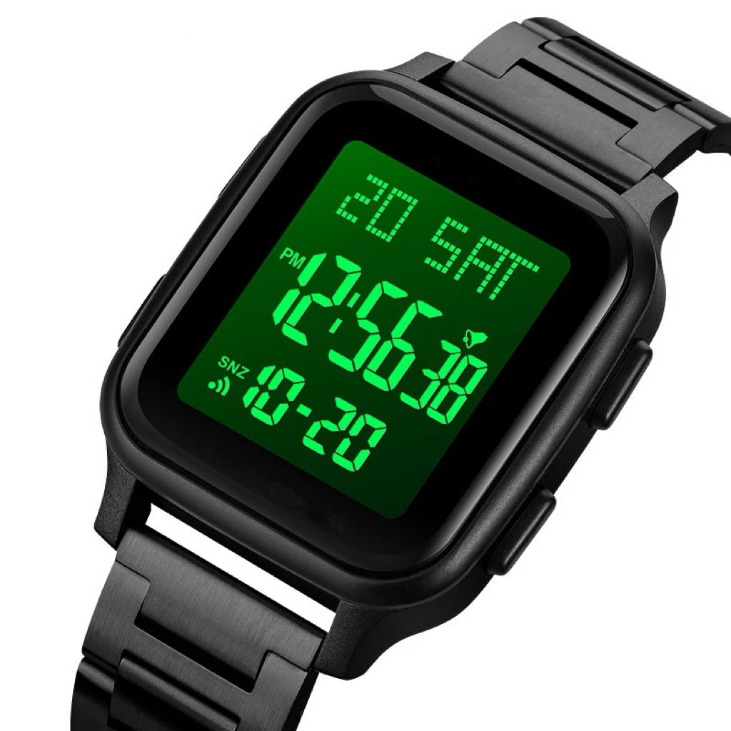 Steel LED Waterproof Men Watch