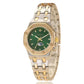 Green Minimal Quartz Women Watch