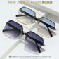 Half Frame Retro Sunglasses